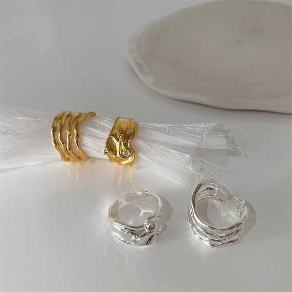 cluster rings ins masa small sense of design irregular metal open ring cold wind female personality versatile fashion temperament jewelry, Golden;silver
cluster rings ins masa small sense of design irregular metal open ring cold wind female personality versatile fashion temperament jewelry, Golden;silver