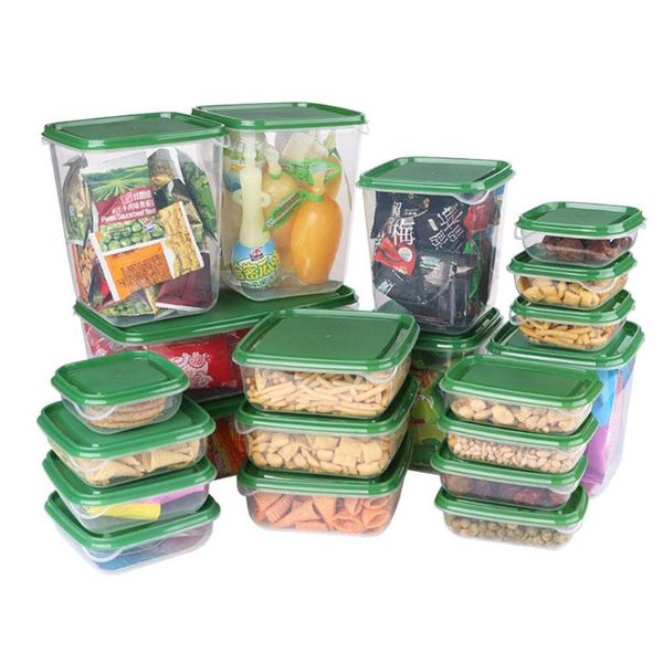 storage bottles & jars tpfocus 17 pcs/set food containers sealed box with cover kitchen tools refrigerator irregular heat resistance
storage bottles & jars tpfocus 17 pcs/set food containers sealed box with cover kitchen tools refrigerator irregular heat resistance