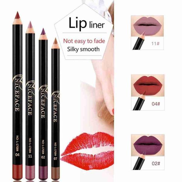 lip pencils matte lipstick pen long lasting waterproof colorful liner fashion makeup cosmetic tool small and light
lip pencils matte lipstick pen long lasting waterproof colorful liner fashion makeup cosmetic tool small and light
