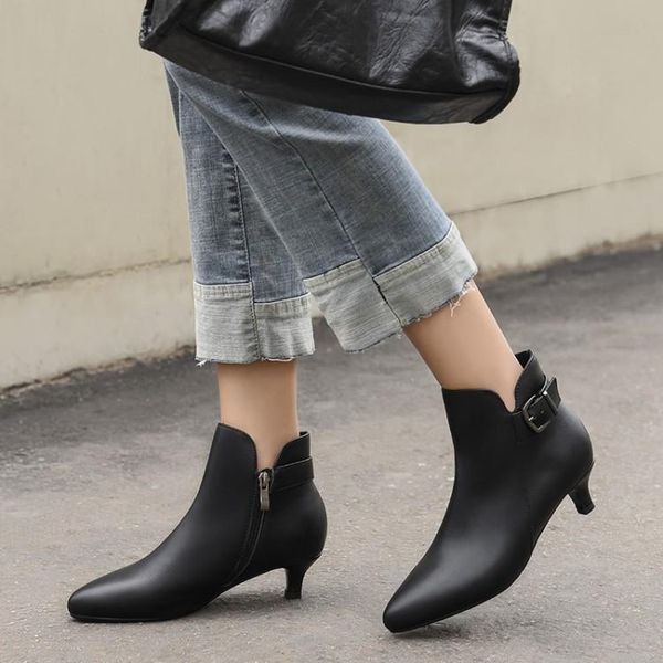 boots big size 9 10 11 12 women shoes ankle for ladies woman winter buckle side zipper tip low heel, Black
boots big size 9 10 11 12 women shoes ankle for ladies woman winter buckle side zipper tip low heel, Black