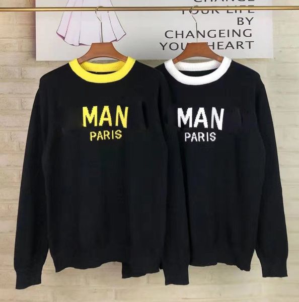 designer 2021 new ladies autumn/winter sweater fashion casual men and women can wear front solid color sweaters s-2xl, White;black
designer 2021 new ladies autumn/winter sweater fashion casual men and women can wear front solid color sweaters s-2xl, White;black