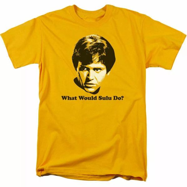 star trek what would sulu do t shirt licensed sci-fi tv classic tee new gold, White;black
star trek what would sulu do t shirt licensed sci-fi tv classic tee new gold, White;black