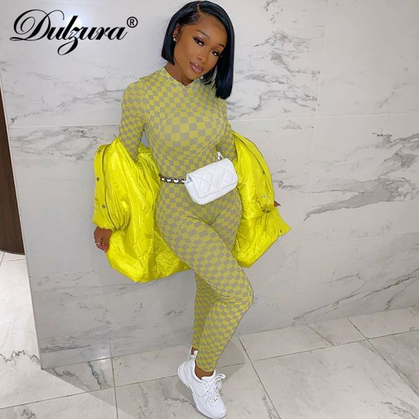 dulzura plaid check boob women jumpsuit long sleeve stretch bodycon streetwear sporty 2021 autumn winter clothes workout, Black;white
dulzura plaid check boob women jumpsuit long sleeve stretch bodycon streetwear sporty 2021 autumn winter clothes workout, Black;white