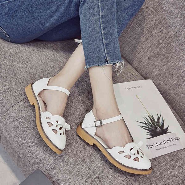 sandals sandals fairy flat student simple wild beach baotou female low with single shoes round head, Black
sandals sandals fairy flat student simple wild beach baotou female low with single shoes round head, Black