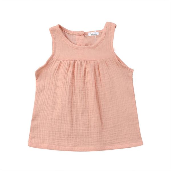 toddler girls sleeveless summer solid kids t shirt cute children casual vest wear baby girl clothes, Blue
toddler girls sleeveless summer solid kids t shirt cute children casual vest wear baby girl clothes, Blue
