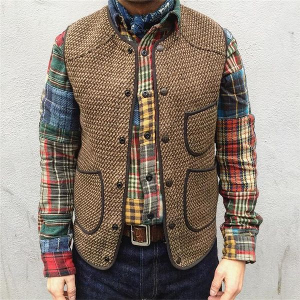 men's vests slim trend multi-pocket round neck single-breasted vest fashion gothic steampunk victorian style casual v, Black;white
men's vests slim trend multi-pocket round neck single-breasted vest fashion gothic steampunk victorian style casual v, Black;white