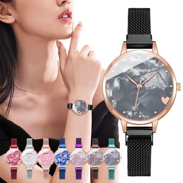 wristwatches luxury montre femme wrist watch magnet business purple alloy strap ultra-thin dial ladies quartz for women, Slivery;brown
wristwatches luxury montre femme wrist watch magnet business purple alloy strap ultra-thin dial ladies quartz for women, Slivery;brown