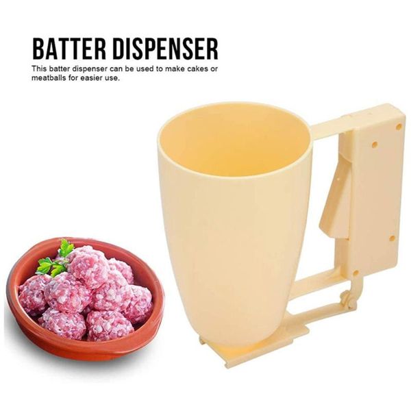 baking & pastry tools plastic handheld batter dispenser handle cake making cup meatball mould maker donut tool kitchen dessert gadget
baking & pastry tools plastic handheld batter dispenser handle cake making cup meatball mould maker donut tool kitchen dessert gadget