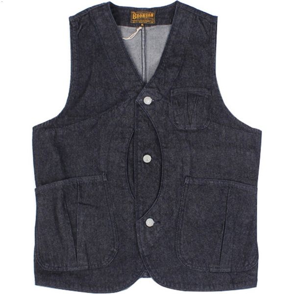 t shirt bronson game pocket denim vest vintage 14oz red line seage mens hunting jacket, White;black
t shirt bronson game pocket denim vest vintage 14oz red line seage mens hunting jacket, White;black