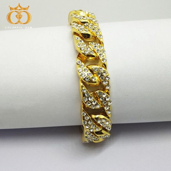 charm bracelets colorful.gem15mm bling rhinestone fashion men & bangles gold color iced miami cuban chain hip hop jewelry, Golden;silver
charm bracelets colorful.gem15mm bling rhinestone fashion men & bangles gold color iced miami cuban chain hip hop jewelry, Golden;silver