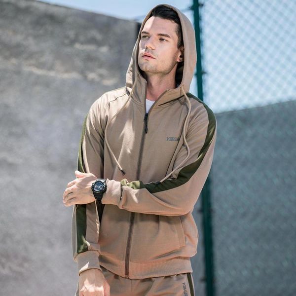 men's tracksuits 2021 winter brand men patchwork casual sets cardigan hoodies + pants two-piece sportswear fashion tracksuit suit male, Gray
men's tracksuits 2021 winter brand men patchwork casual sets cardigan hoodies + pants two-piece sportswear fashion tracksuit suit male, Gray