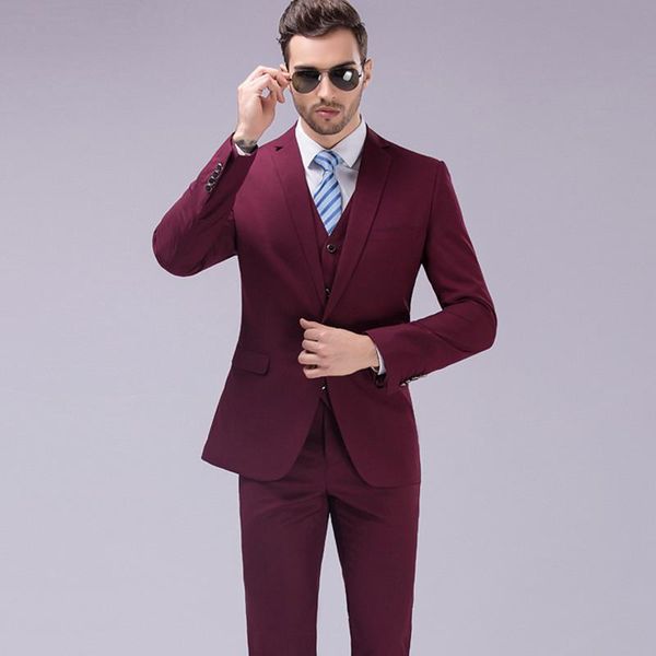 men's suits & blazers 2021the solid color three-piece suit korean version of the self-cultivation wedding dress business for men, White;black
men's suits & blazers 2021the solid color three-piece suit korean version of the self-cultivation wedding dress business for men, White;black
