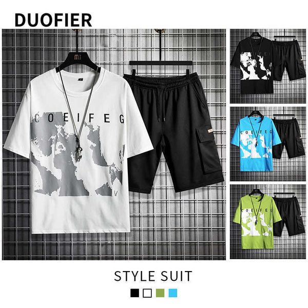 men's sets hip hop clothes streetwear summer outfit male t-shirt + shorts 2 pieces fashion set casual pullover sports tracksuits 210603, Gray
men's sets hip hop clothes streetwear summer outfit male t-shirt + shorts 2 pieces fashion set casual pullover sports tracksuits 210603, Gray