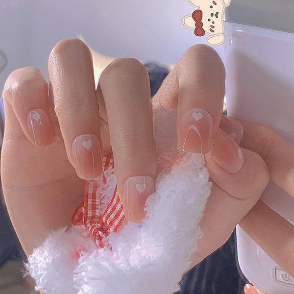 false nails 24pcs pink love wear short paragraph fashion manicure patch save time wearable nail dw, Red;gold
false nails 24pcs pink love wear short paragraph fashion manicure patch save time wearable nail dw, Red;gold