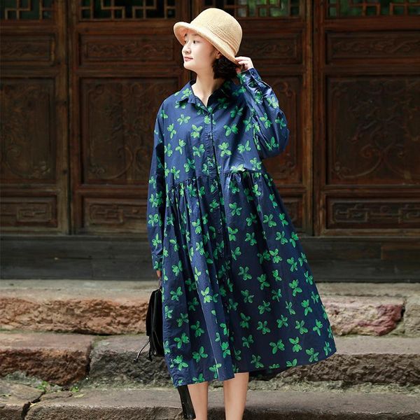 casual dresses women loose autumn printed dress ladies print spring single breasted female 2021, Black;gray
casual dresses women loose autumn printed dress ladies print spring single breasted female 2021, Black;gray