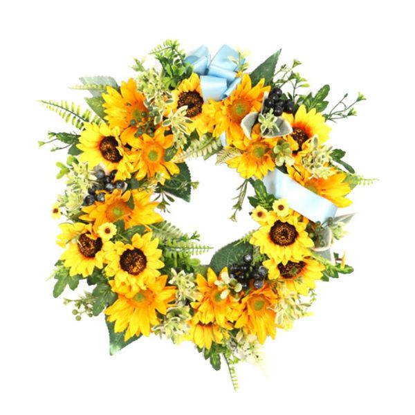 handmade sunflower wreath bee silk flowers decor door 40cm home ornament outdoor wall hanging decoration decorative & wreaths
handmade sunflower wreath bee silk flowers decor door 40cm home ornament outdoor wall hanging decoration decorative & wreaths