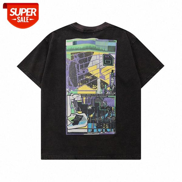 c-e abstract printing heavy industry wash water daily tide loose casual men and women couples with round neck short sleeves #wy8i, White;black
c-e abstract printing heavy industry wash water daily tide loose casual men and women couples with round neck short sleeves #wy8i, White;black