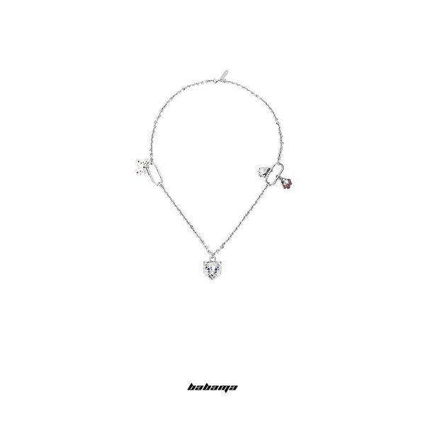 pendant necklaces babama co-named guardian wilderness snow leopard necklace hip-hop yu jingtian with male tide couple, Silver
pendant necklaces babama co-named guardian wilderness snow leopard necklace hip-hop yu jingtian with male tide couple, Silver