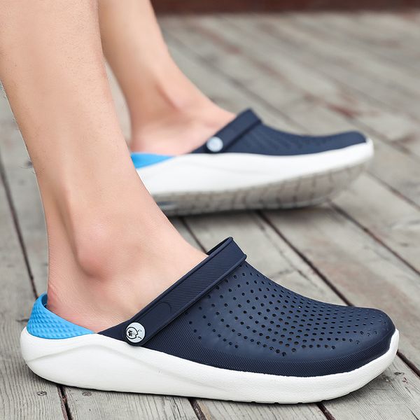 2021new fashion summer new lovers' hole men's sandals anti slip soft soled outdoor beach shoes, Black
2021new fashion summer new lovers' hole men's sandals anti slip soft soled outdoor beach shoes, Black