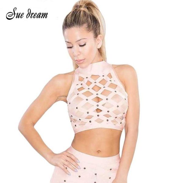 women's tanks & camis 2021 summer pink short vest handmade beaded hollow bandage shirt cute bodycon party, White
women's tanks & camis 2021 summer pink short vest handmade beaded hollow bandage shirt cute bodycon party, White