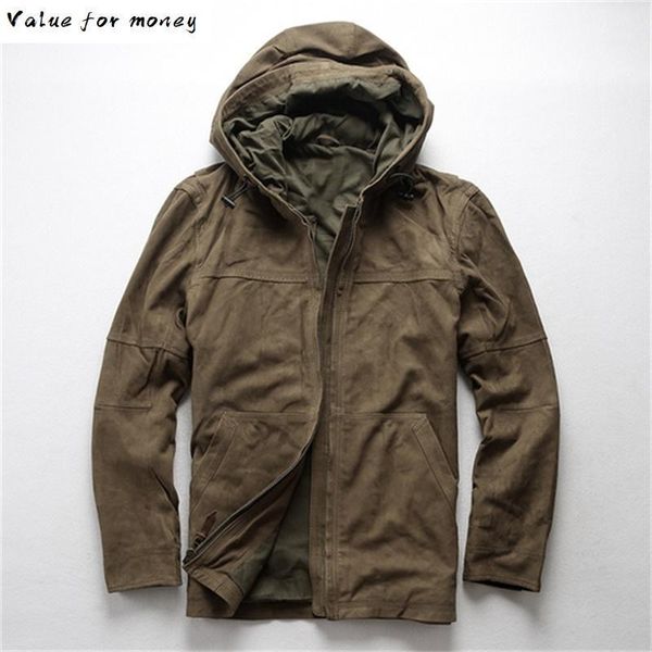 men's leather & faux european american sheepskin jacket brand autumn winter windbreak warm coats male genuine bomber, Black
men's leather & faux european american sheepskin jacket brand autumn winter windbreak warm coats male genuine bomber, Black