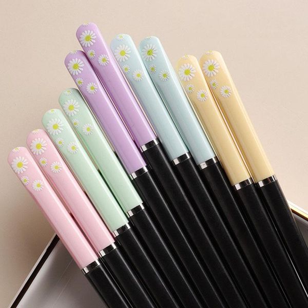 chopsticks 1pair kitchen supplies japanese style non-slip tableware nice gift sunflower pattern alloy for household
chopsticks 1pair kitchen supplies japanese style non-slip tableware nice gift sunflower pattern alloy for household