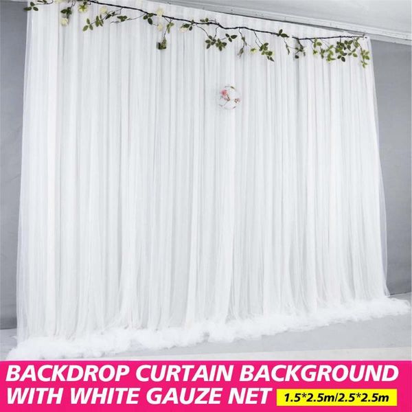 party decoration silk gauze wedding backdrop drapes stage draping curtain white sheer cloth event background diy decor
party decoration silk gauze wedding backdrop drapes stage draping curtain white sheer cloth event background diy decor