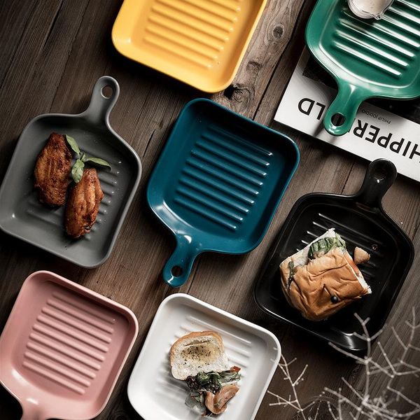 nordic potted ceramic plate fruit breakfast tableware creative baked rice western household dishes & plates
nordic potted ceramic plate fruit breakfast tableware creative baked rice western household dishes & plates