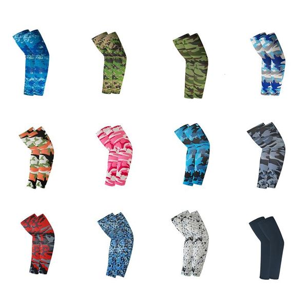 elbow & knee pads 1 pair ice silk outdoor sport arm sleeves summer uv sun protection camouflage cover armband basketball fishing cycling, Black;gray
elbow & knee pads 1 pair ice silk outdoor sport arm sleeves summer uv sun protection camouflage cover armband basketball fishing cycling, Black;gray