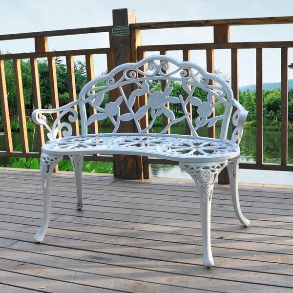 courtyard balcony garden leisure cast aluminum bench outdoor iron art creative single chair patio furniture camp
courtyard balcony garden leisure cast aluminum bench outdoor iron art creative single chair patio furniture camp