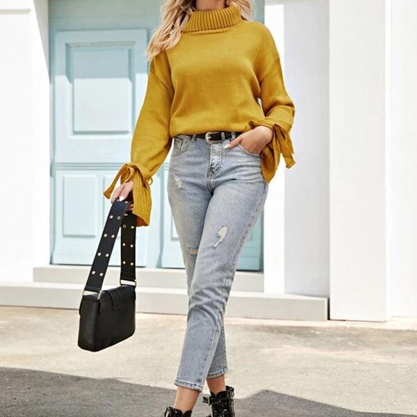 women's sweaters 2021 autumn and winter warm ginger sweater turtleneck women clothing casual loose long sleeve pullover knitwear jacket, White;black
women's sweaters 2021 autumn and winter warm ginger sweater turtleneck women clothing casual loose long sleeve pullover knitwear jacket, White;black
