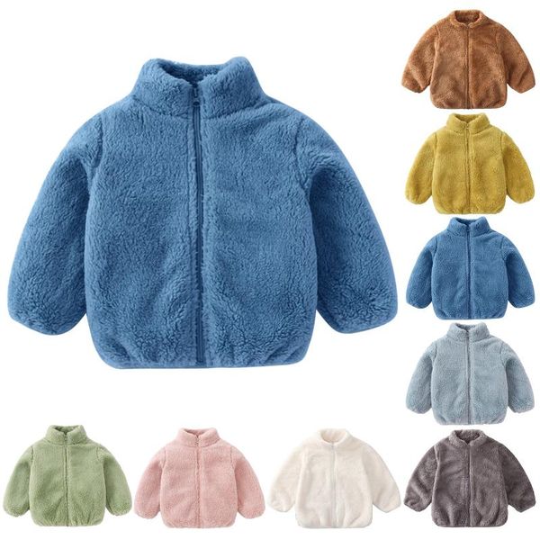 jackets fashion infant baby boy girl coat winter autumn warm pure color zipper wool 0-5 year toddler jacket sweatshirt, Blue;gray
jackets fashion infant baby boy girl coat winter autumn warm pure color zipper wool 0-5 year toddler jacket sweatshirt, Blue;gray