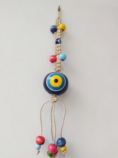 decorative objects & figurines handmade ceramic evil eye 6 cm turkish amulet for wall hanging talisman boho home decor protector
decorative objects & figurines handmade ceramic evil eye 6 cm turkish amulet for wall hanging talisman boho home decor protector