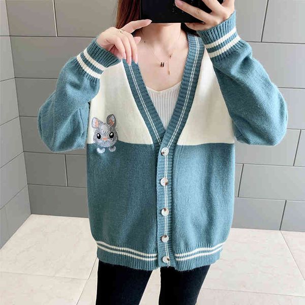 women's jackets beautiful female rabbit printed cardigans with long sleeve fashion button open-v cleavage point sweater outwear jacket, Black;brown
women's jackets beautiful female rabbit printed cardigans with long sleeve fashion button open-v cleavage point sweater outwear jacket, Black;brown