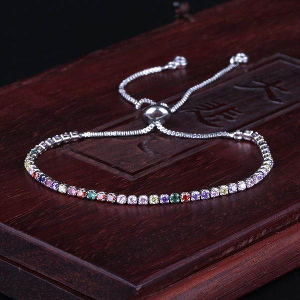 chic micro pave cubic rainbow cz zircon beads slim thin stackable bracelets for women statement jewelry gift daily charm, Golden;silver
chic micro pave cubic rainbow cz zircon beads slim thin stackable bracelets for women statement jewelry gift daily charm, Golden;silver