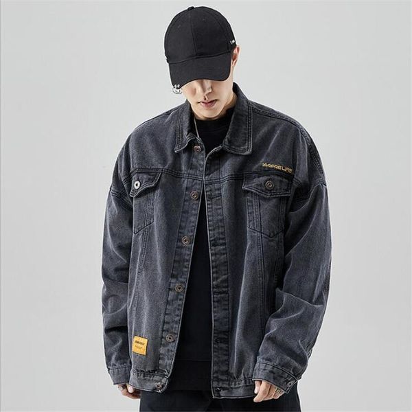 men's jackets denim jacket men spring autumn vintage hip hop cowboy streetwear mens loose casacas para hombre clothes, Black;brown
men's jackets denim jacket men spring autumn vintage hip hop cowboy streetwear mens loose casacas para hombre clothes, Black;brown
