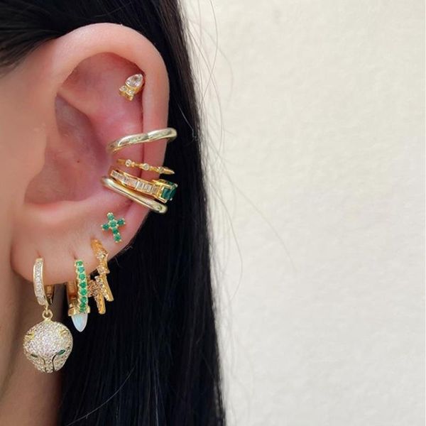 minimalist rainbow cz cross stud earring 100% 925 sterling silver simple delicate dainty multi piercing mini small tiny jewelry, Golden;silver
minimalist rainbow cz cross stud earring 100% 925 sterling silver simple delicate dainty multi piercing mini small tiny jewelry, Golden;silver