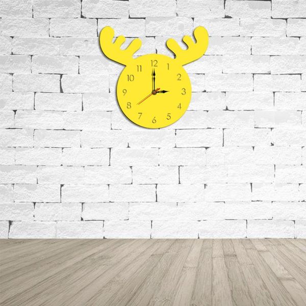 cartoon elk wall clock decoration acrylic hanging children for home living room kindergarten (yellow) clocks
cartoon elk wall clock decoration acrylic hanging children for home living room kindergarten (yellow) clocks