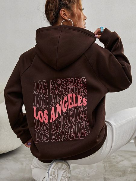 letter graphic raglan sleeve thermal hoodie 407f#, White;black
letter graphic raglan sleeve thermal hoodie 407f#, White;black