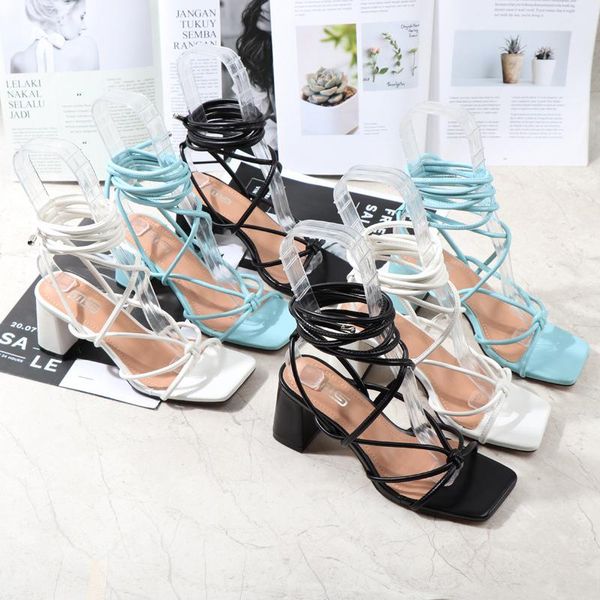 sandals km-roya quality 2021 summer blue women cross-tied high heels shoes lace up party pumps woman size 36-42, Black
sandals km-roya quality 2021 summer blue women cross-tied high heels shoes lace up party pumps woman size 36-42, Black
