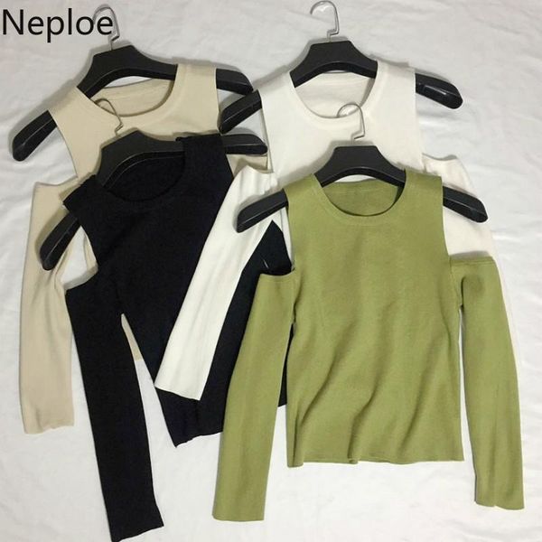 neploe strapless women knitted pullover long sleeve half turtleneck basic sweater 2021 autumn winter pull jumpers 4d112 women's sweater, White;black
neploe strapless women knitted pullover long sleeve half turtleneck basic sweater 2021 autumn winter pull jumpers 4d112 women's sweater, White;black