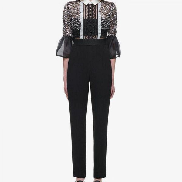 women's jumpsuits & rompers 2021 ankle-length pants club floral lace ruffles hollow out playsuit fashion woman bodycon, Black;white
women's jumpsuits & rompers 2021 ankle-length pants club floral lace ruffles hollow out playsuit fashion woman bodycon, Black;white