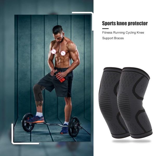 durable knee pads classic delicate texture 2x fitness running brace pad elastic sport compression sleeve support elbow &, Black;gray
durable knee pads classic delicate texture 2x fitness running brace pad elastic sport compression sleeve support elbow &, Black;gray