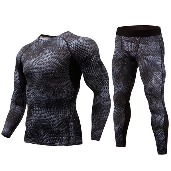 men's tracksuits brand 2 piece sportswear mens youth alliance snakeskin suit compression clothing muscle men snake skin spot, Gray
men's tracksuits brand 2 piece sportswear mens youth alliance snakeskin suit compression clothing muscle men snake skin spot, Gray