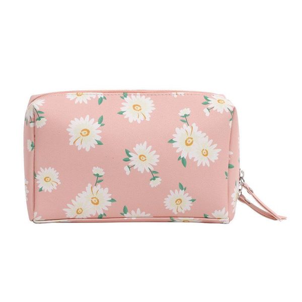 travel hand holding bag portable waterproof pu makeup ladies cute daisy cosmetic for women girls make-making bags & cases
travel hand holding bag portable waterproof pu makeup ladies cute daisy cosmetic for women girls make-making bags & cases
