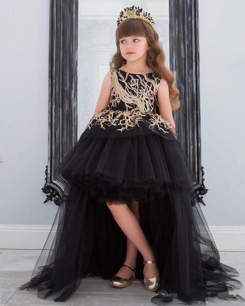new cute princess flower girls dresses jewel neck black tulle gold sequined lace high low ball gown kids birthday girl pageant gowns, White;blue
new cute princess flower girls dresses jewel neck black tulle gold sequined lace high low ball gown kids birthday girl pageant gowns, White;blue