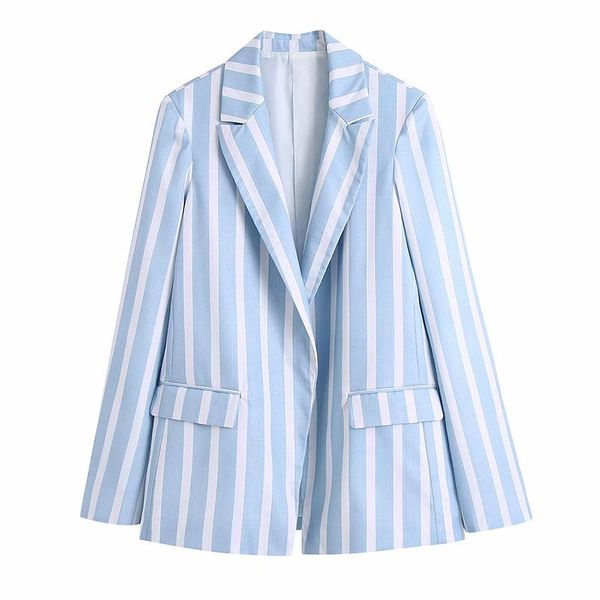 women's suits & blazers yenkye fashion women blue striped blazer mujer lapel collar long sleeve casual autumn suit jacket ladies chic o, White;black
women's suits & blazers yenkye fashion women blue striped blazer mujer lapel collar long sleeve casual autumn suit jacket ladies chic o, White;black
