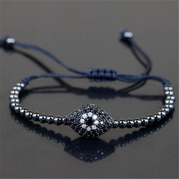 men anil arjandas jewelry 4mm copper bead & micro pave cz evil eye connector braided men macrame bracelet gift, Golden;silver
men anil arjandas jewelry 4mm copper bead & micro pave cz evil eye connector braided men macrame bracelet gift, Golden;silver