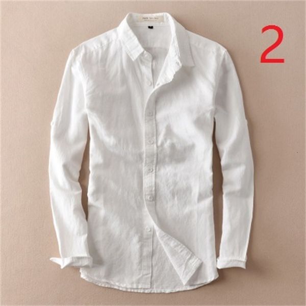 t shirts summer thin long-sleeved solid color men's small fresh white casual and beach cotton linen loose shirt, White;black
t shirts summer thin long-sleeved solid color men's small fresh white casual and beach cotton linen loose shirt, White;black