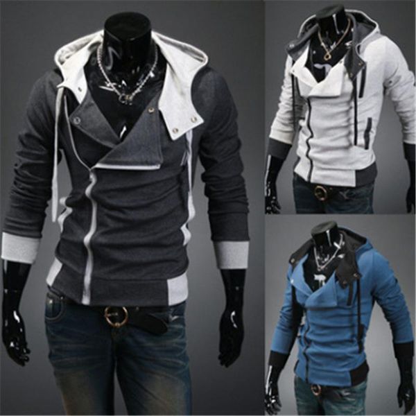 men's jackets 2021 spring autumn style slim fit long sleeve hooded jacket grey fashion coat for man, Black;brown
men's jackets 2021 spring autumn style slim fit long sleeve hooded jacket grey fashion coat for man, Black;brown